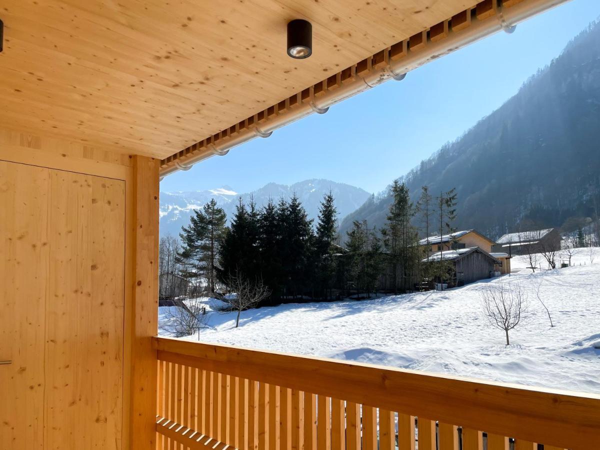 Wasserfall Apartment Waldblick Mellau Exterior foto