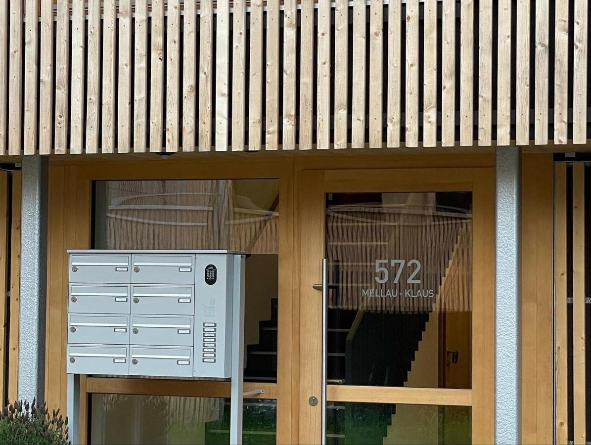 Wasserfall Apartment Waldblick Mellau Exterior foto