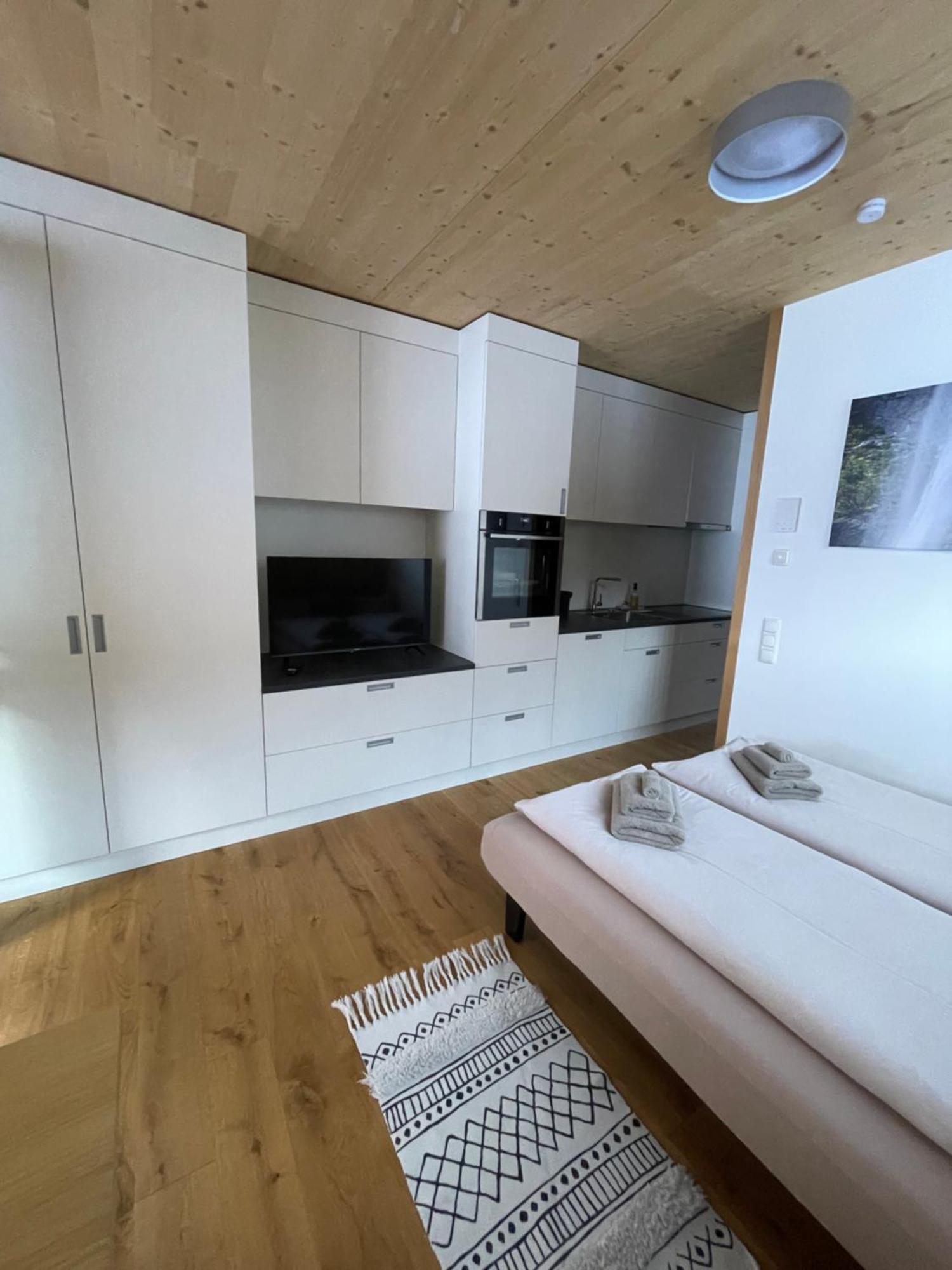 Wasserfall Apartment Waldblick Mellau Exterior foto